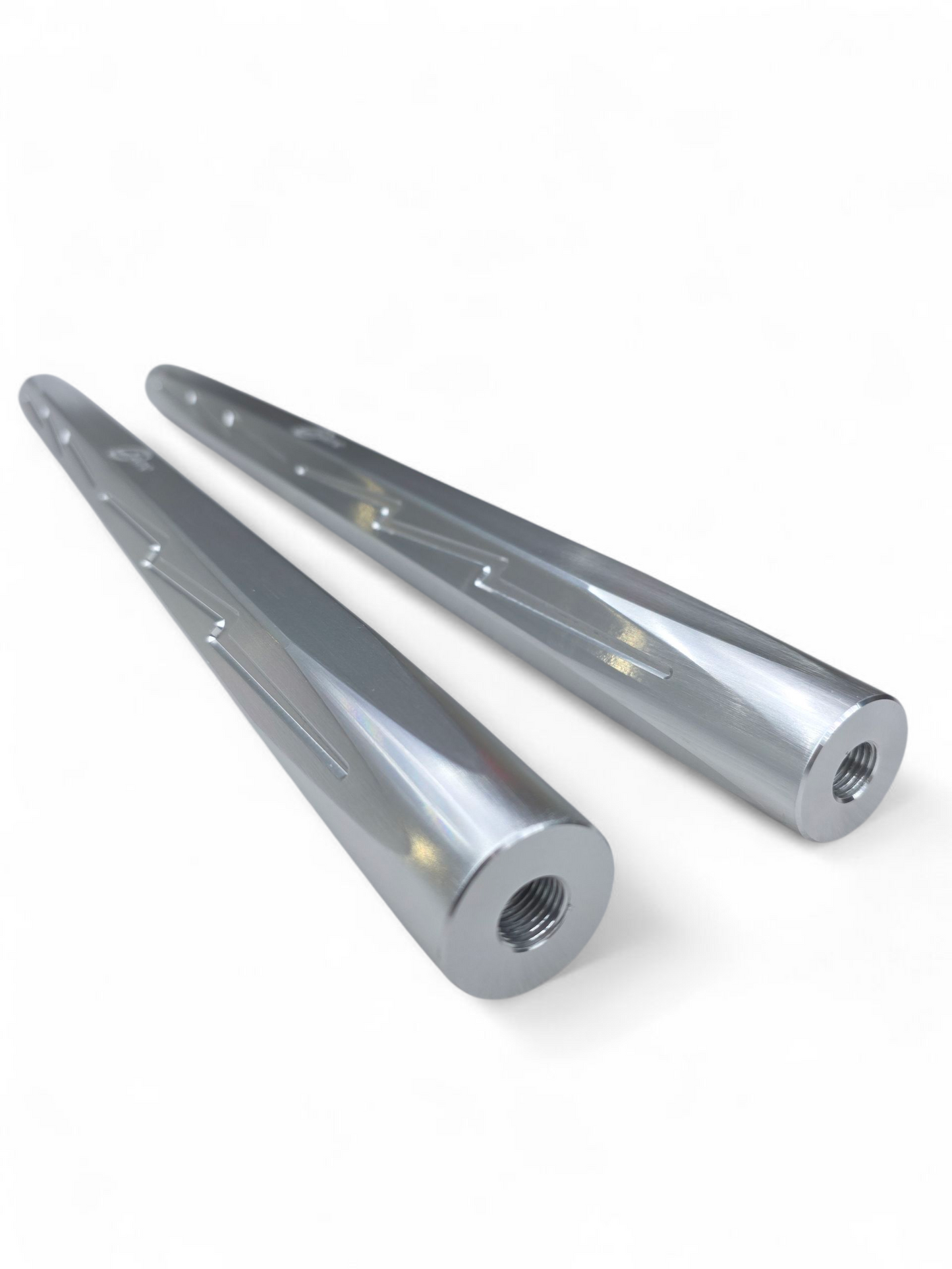 2017+ Can Am X3 Maverick Billet Tie Rods Anodized Clear (RS 72" Model Only)