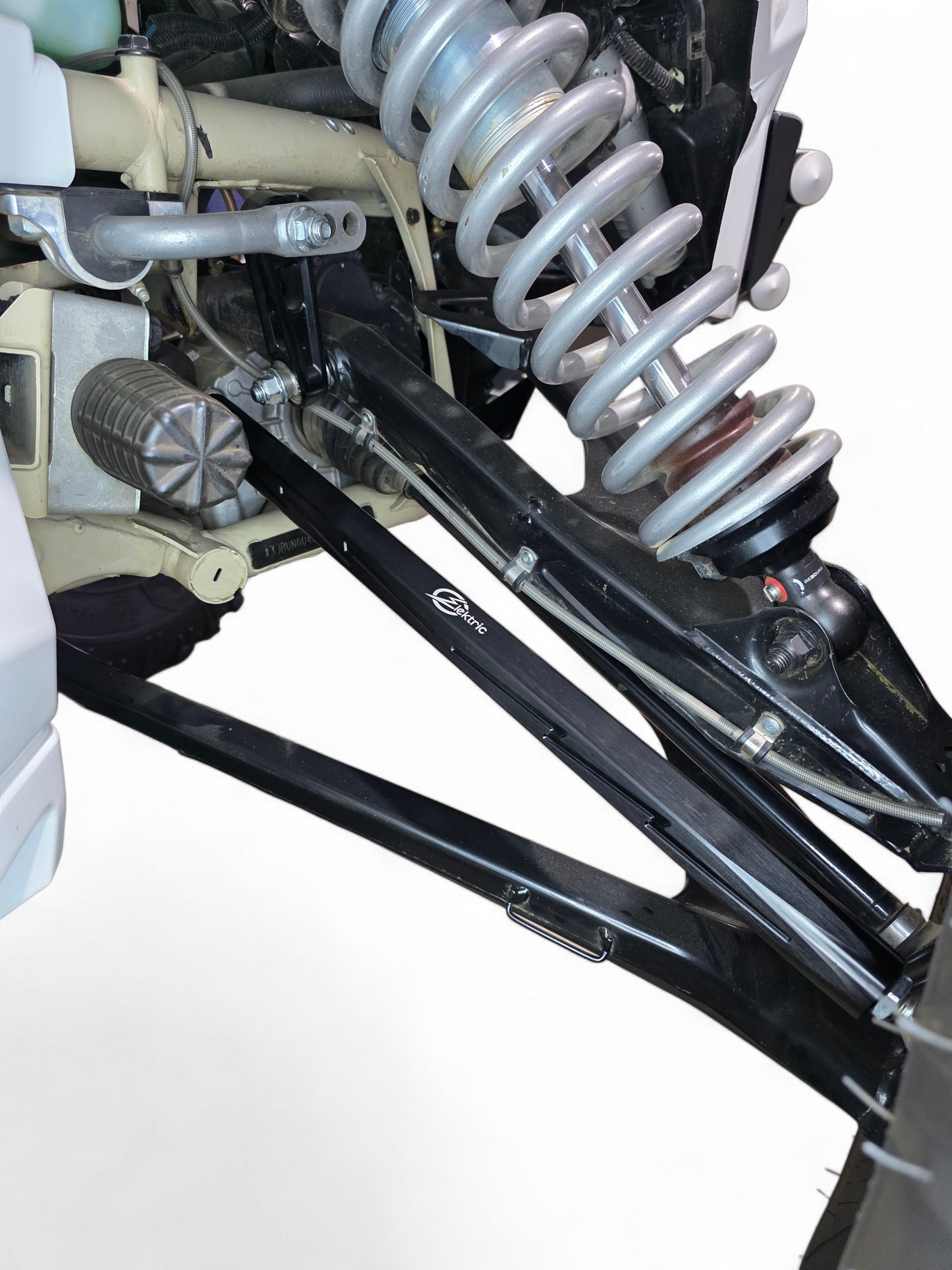 2017+ Can Am X3 Maverick Billet Tie Rods Anodized Black (RS 72" Model Only)