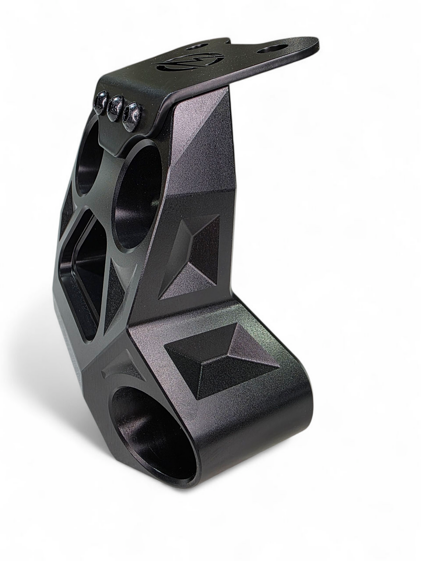 2024+ Can Am Maverick R Billet Radius Rod Plate (Black)