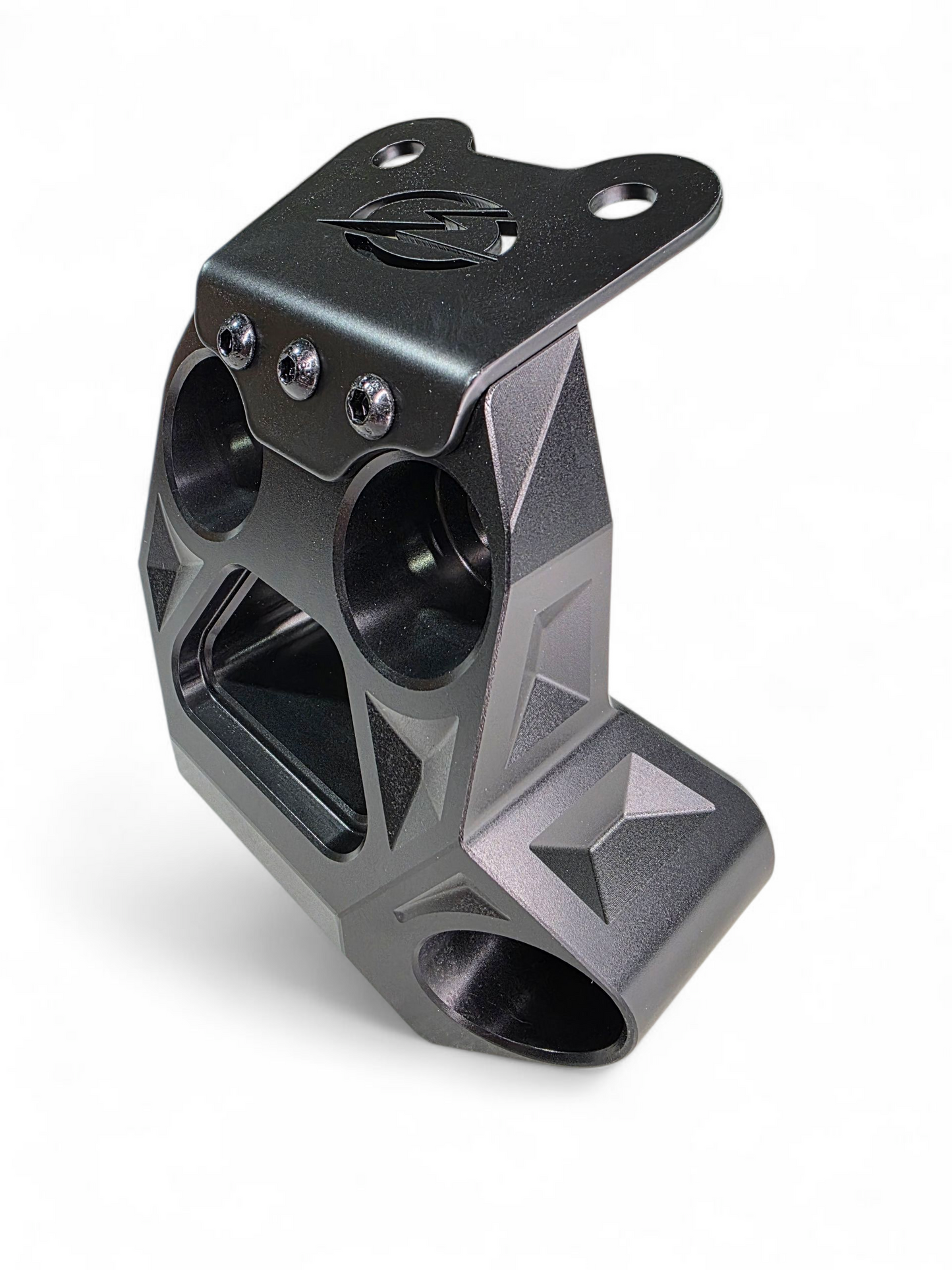 2024+ Can Am Maverick R Billet Radius Rod Plate (Black)