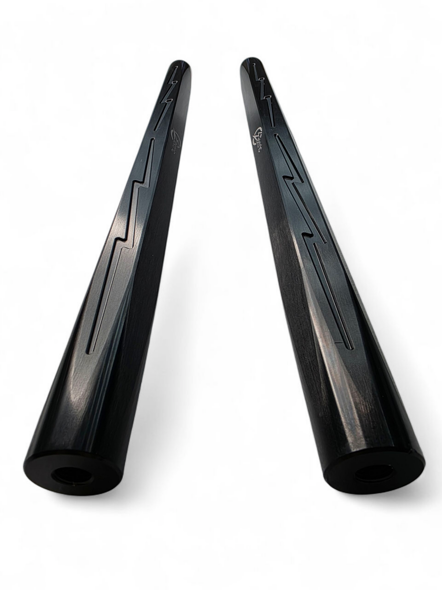 2017+ Can Am X3 Maverick Billet Tie Rods Anodized Black (RS 72" Model Only)